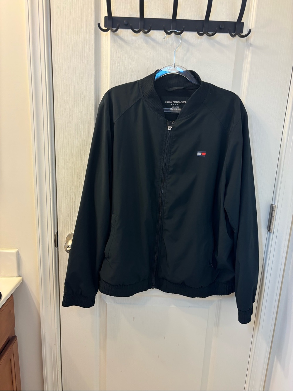 Tommy Hilfiger Sport Full Zip Jacket Coat Men's Size XXL Y2k 2000s